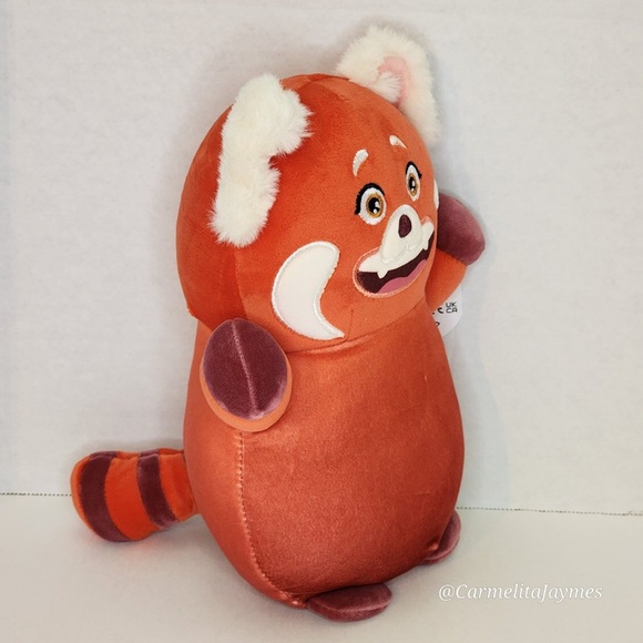 RED PANDA MEI 🐼❤️ Turning Red Disney Pixar Hugmee Squishmallow By Kellytoy NWT - Picture 6 of 8